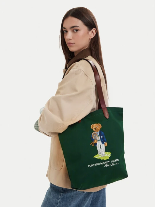 Zdjęcie produktu Torebka Polo Ralph Lauren 405P13610001 Zielony