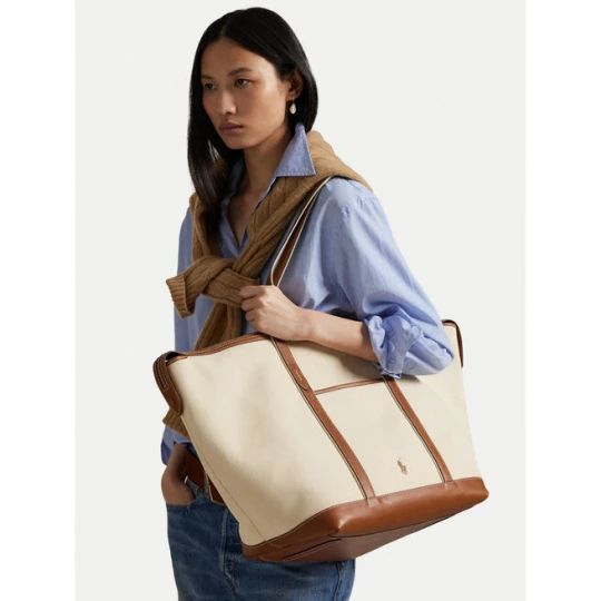 Zdjęcie produktu Torebka Polo Ralph Lauren 428973072001 Beżowy