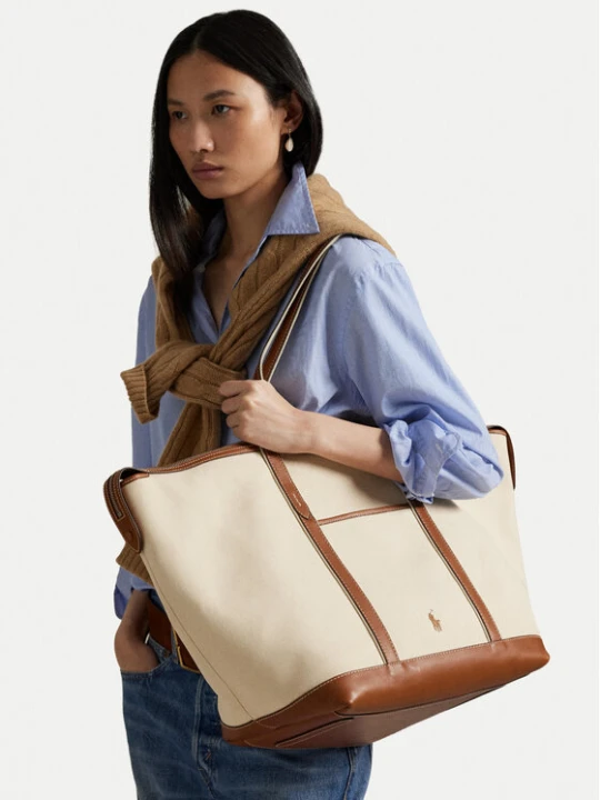 Zdjęcie produktu Torebka Polo Ralph Lauren 428973072001 Beżowy