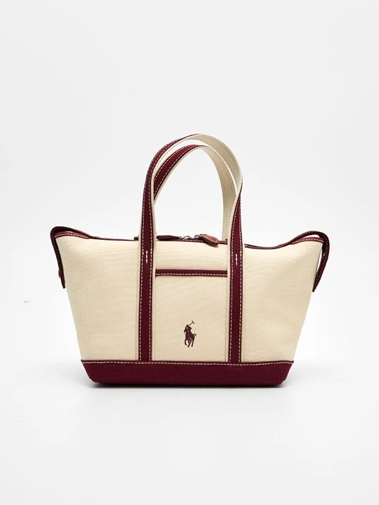 Zdjęcie produktu Torebka Polo Ralph Lauren ciemnoczerwony