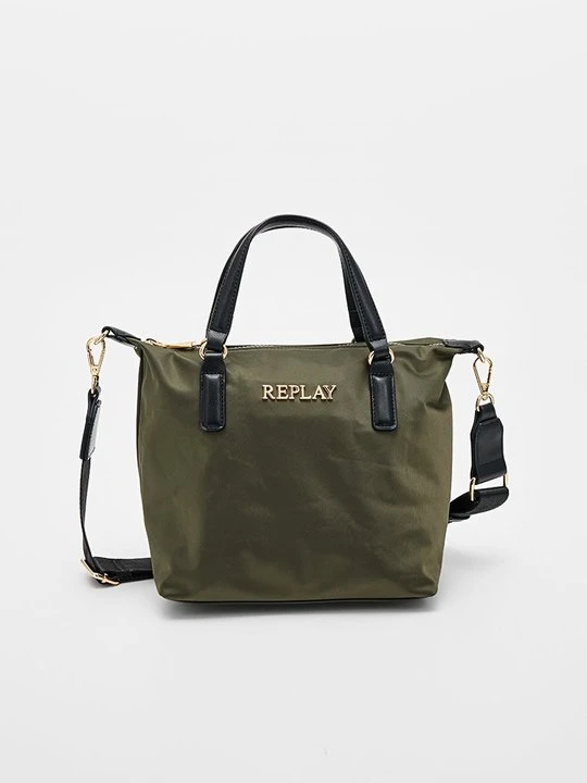 Zdjęcie produktu Torebka Replay oliwkowy