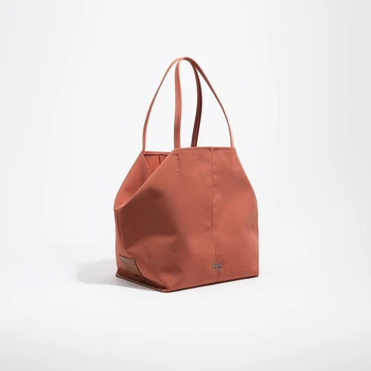 Zdjęcie produktu Torebka shopper duża nylon rdzawa BIMBA Y LOLA