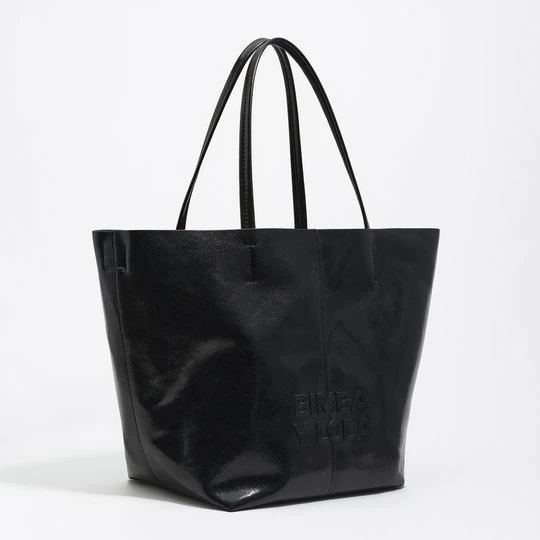 Zdjęcie produktu Torebka shopper duża skóra czarna BIMBA Y LOLA