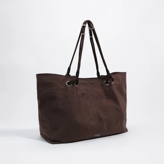 Zdjęcie produktu Torebka shopper maxi nylon mokka BIMBA Y LOLA MOKA