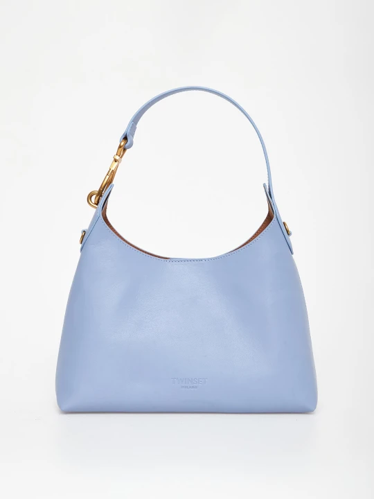 Zdjęcie produktu Torebka skórzana hobo TWINSET
