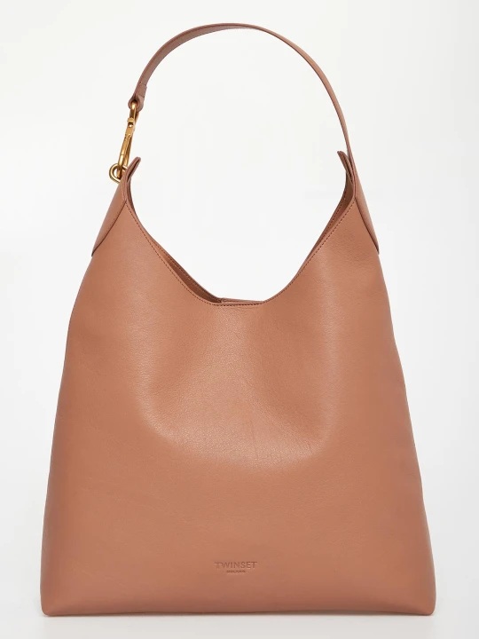 Zdjęcie produktu Torebka skórzana hobo TWINSET
