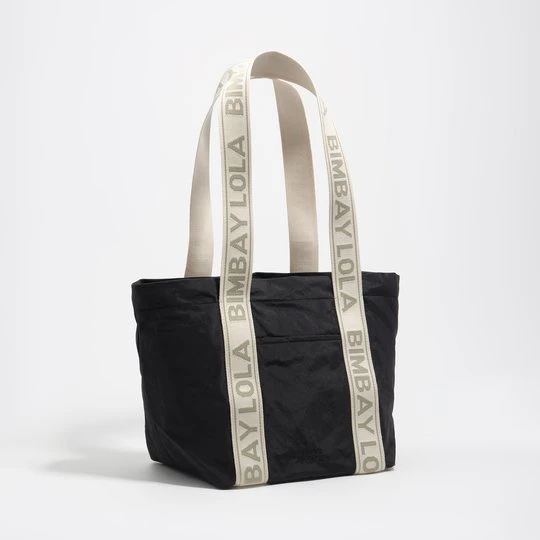 Zdjęcie produktu Torebka średnia nylon grafitowa BIMBA Y LOLA GRAPHITE