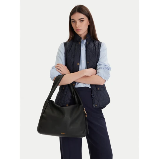 Zdjęcie produktu Torebka Tommy Hilfiger City Leather Hobo AW0AW18285 Czarny