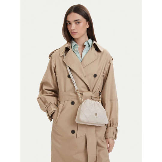 Zdjęcie produktu Torebka Tommy Hilfiger Th Feminine Mini Crossover AW0AW18718 Kremowy