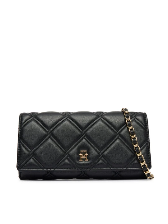 Zdjęcie produktu Torebka Tommy Hilfiger Th Feminine Wallet On Chain AW0AW18795 Czarny