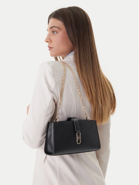 Zdjęcie produktu Torebka Tommy Hilfiger Th Libre Chain Crossover AW0AW18614 Czarny