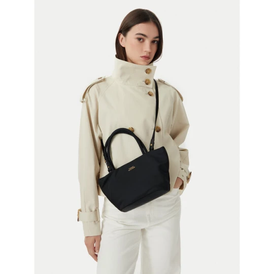 Zdjęcie produktu Torebka Tommy Hilfiger Th Marina Bucket Nylon AW0AW18831 Czarny