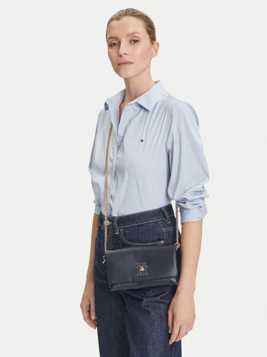 Zdjęcie produktu Torebka Tommy Hilfiger Th Modern Mini Crossover AW0AW17462 Granatowy