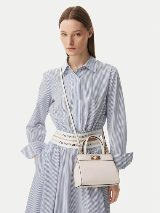 Zdjęcie produktu Torebka Tommy Hilfiger Th Modern Mini Satchel AW0AW18726 Biały