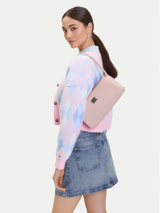 Zdjęcie produktu Torebka Tommy Jeans Tjw American Cool Shoulder Bag AW0AW17295 Różowy