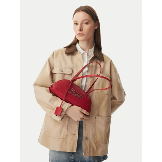 Zdjęcie produktu Torebka Tommy Jeans Tjw Bold Shoulder Bag AW0AW18787 Brązowy
