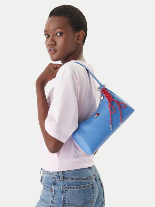 Zdjęcie produktu Torebka Tommy Jeans Tjw City Charm Shoulder Bag AW0AW18458 Niebieski