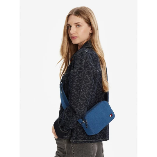 Zdjęcie produktu Torebka Tommy Jeans Tjw Cool Denim Camera Bag AW0AW17874 Niebieski