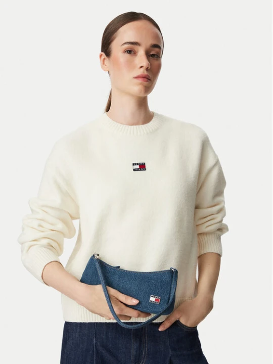 Zdjęcie produktu Torebka Tommy Jeans Tjw Cool Denim Shoulder Bag AW0AW19157 Niebieski