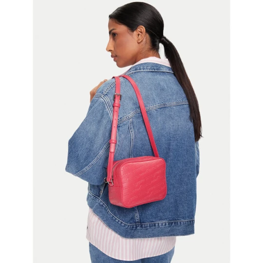 Zdjęcie produktu Torebka Tommy Jeans Tjw Must Aop Camera Bag AW0AW17865 Bordowy