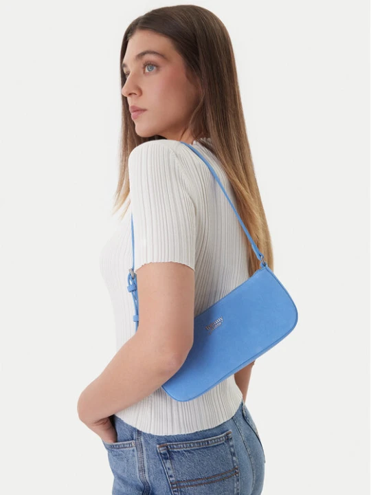 Zdjęcie produktu Torebka Tommy Jeans Tjw Must Suede Shoulder Bag AW0AW18454 Niebieski