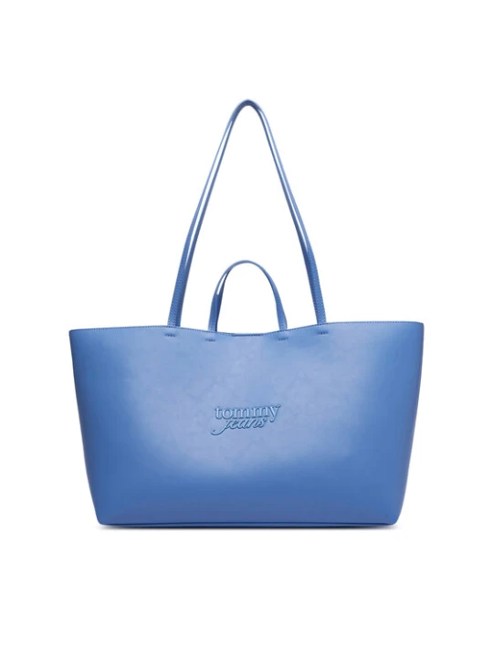 Zdjęcie produktu Torebka Tommy Jeans Tjw Must Tote AW0AW19051 Niebieski jasny