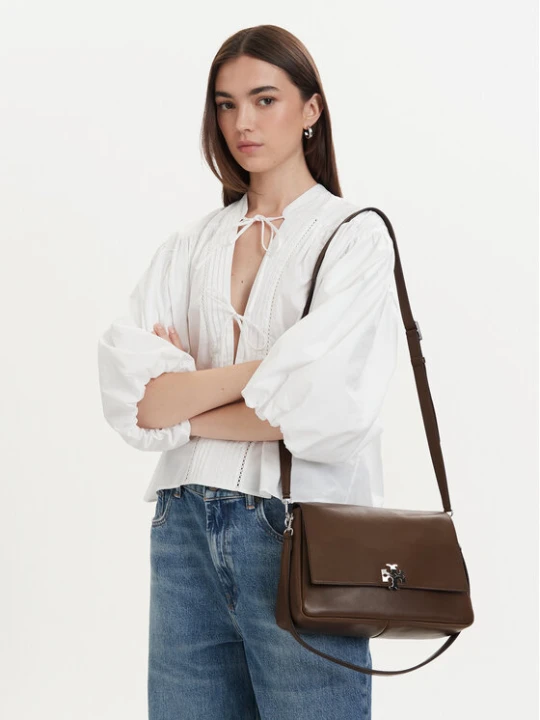 Zdjęcie produktu Torebka Tory Burch Charlie 183316 Brązowy