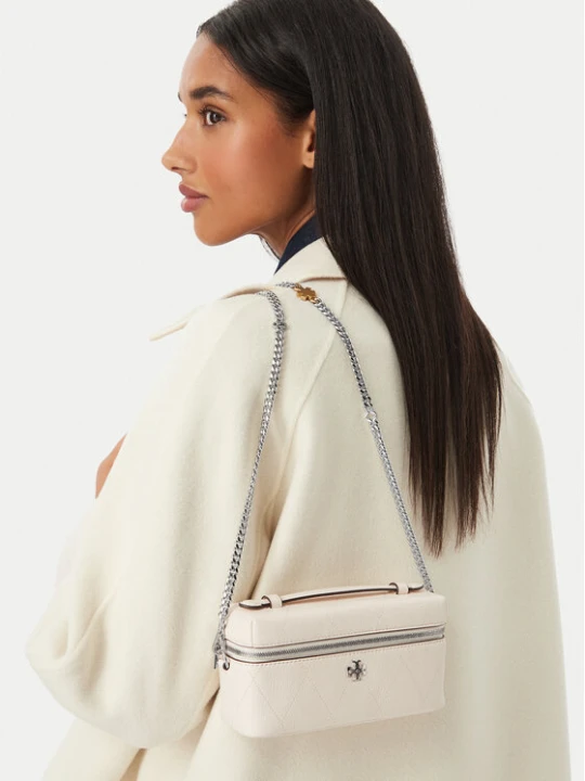 Zdjęcie produktu Torebka Tory Burch Charlie 186038 Kremowy