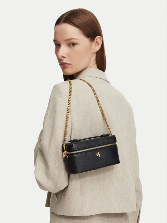 Zdjęcie produktu Torebka Tory Burch Charlie Quilted East-West 186036 Czarny