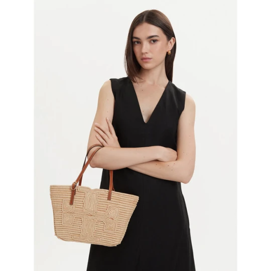 Zdjęcie produktu Torebka Tory Burch Ella 183825 Beżowy jasny