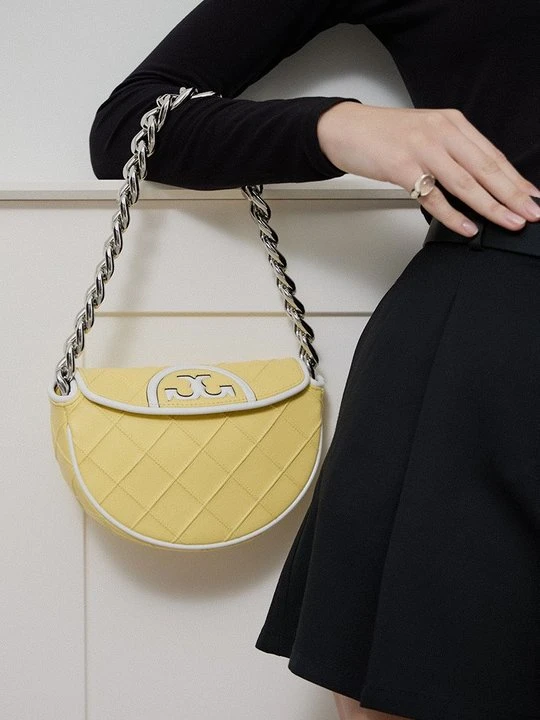 Zdjęcie produktu Torebka Tory Burch jasnożółty