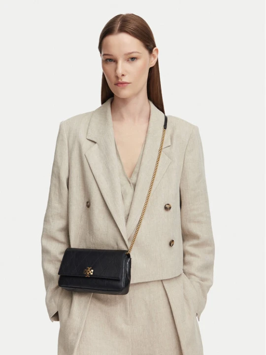 Zdjęcie produktu Torebka Tory Burch Quilted Chain Wallet 186041 Czarny