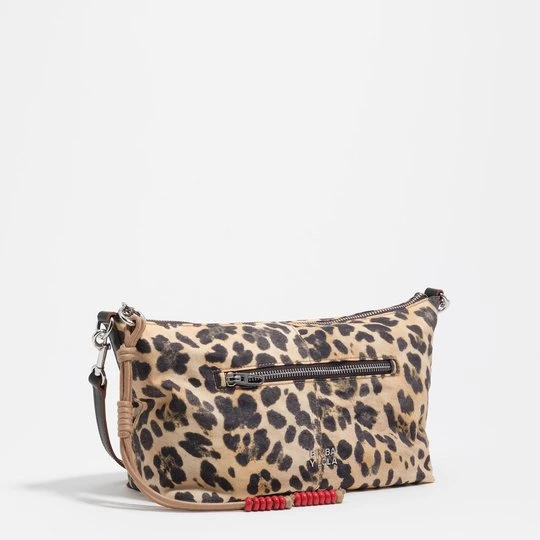 Zdjęcie produktu Torebka Trapecio panterka naturalna BIMBA Y LOLA LEOPARD NATURAL