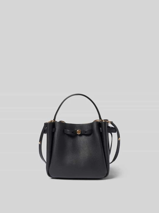 Zdjęcie produktu Bucket bags z detal z logo Tory Burch Czarny