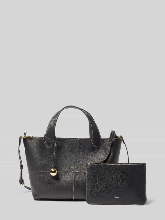 Zdjęcie produktu Torebka typu tote z przegródką wewnętrzną model 'PRIMROSE' Furla Czarny
