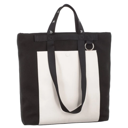 Zdjęcie produktu Torebka Ultralight Sq Tote40 CB Black / Ancient White K60K610556 0GM (CK266-a) Calvin Klein