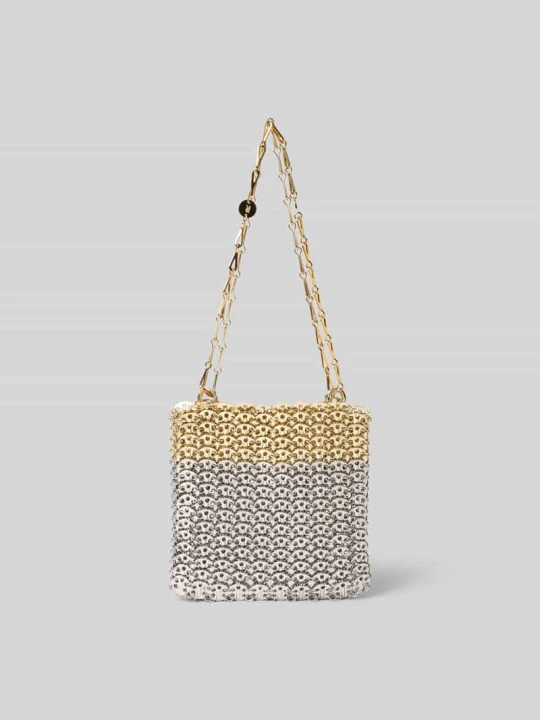 Zdjęcie produktu Torebka w efekcie łańcuszka Paco Rabanne Złoty
