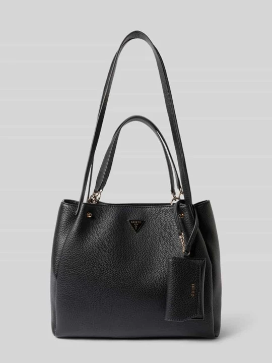 Zdjęcie produktu Torebka w skórzanym wyglądzie model 'LORALLA' Guess Czarny