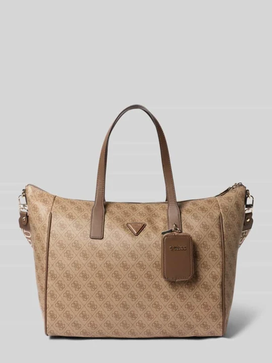 Zdjęcie produktu Torebka w skórzanym wyglądzie model 'TAMARA' Guess Czarny