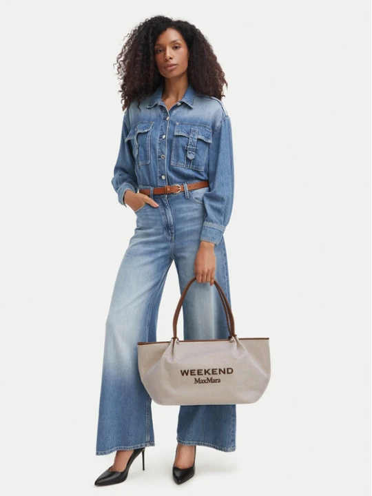 Zdjęcie produktu Torebka Weekend Max Mara Getto 2625516115 Brązowy
