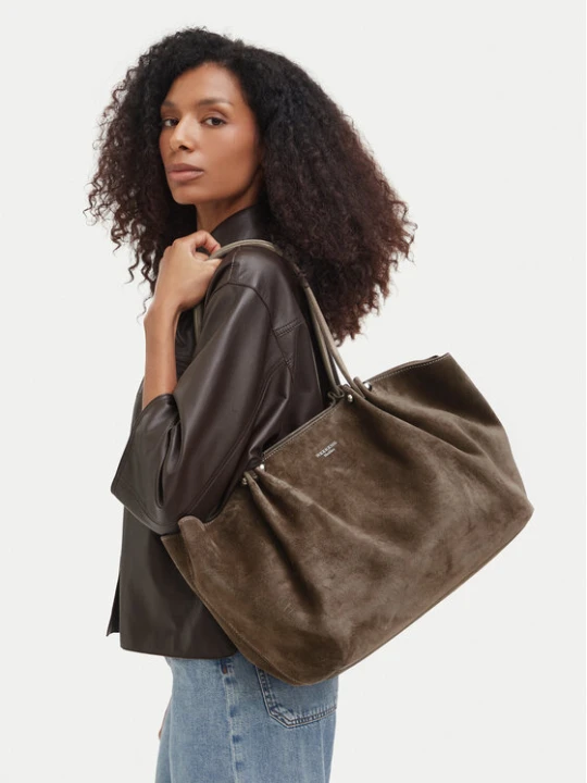 Zdjęcie produktu Torebka Weekend Max Mara Kapesi 2625516165 Beżowy