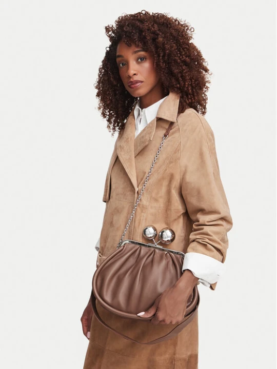 Zdjęcie produktu Torebka Weekend Max Mara Milvanew 2625516154600 Brązowy