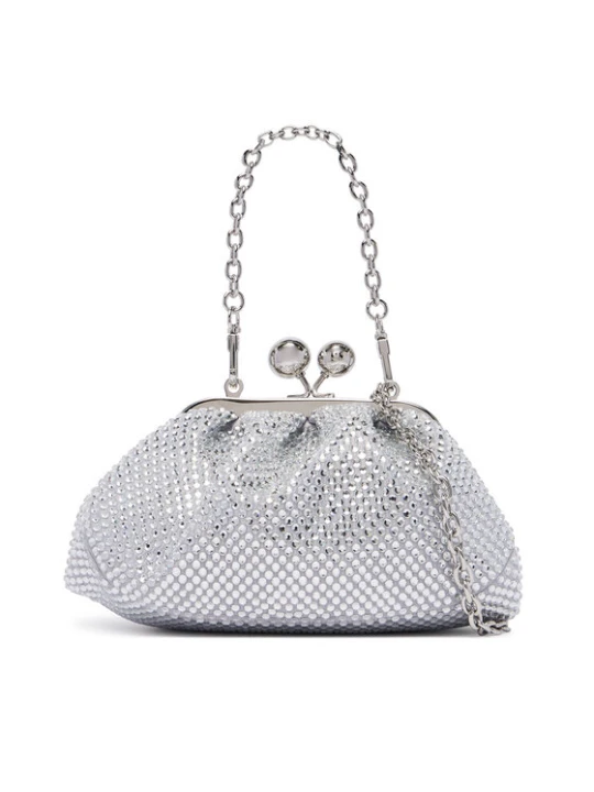 Zdjęcie produktu Torebka Weekend Max Mara Wkavino 2625516015650 Srebrny