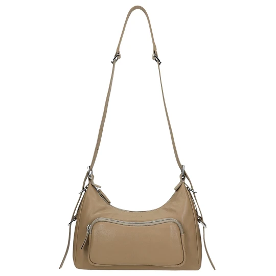 Zdjęcie produktu Mała beżowa torebka crossbody bag 80463-54 Wojas
