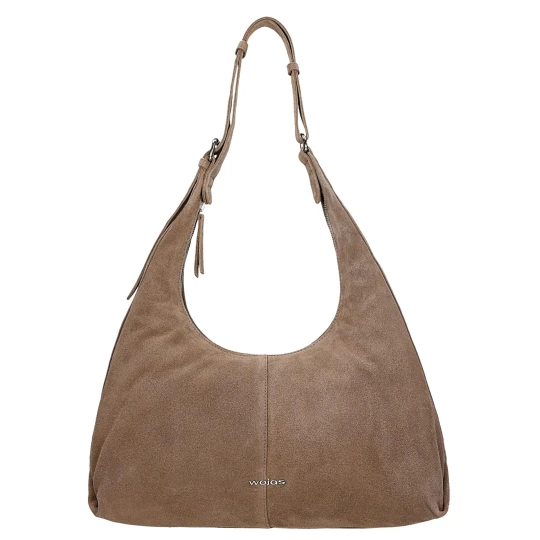 Zdjęcie produktu Jasnobrązowa torebka damska hobo 80455-63 Wojas