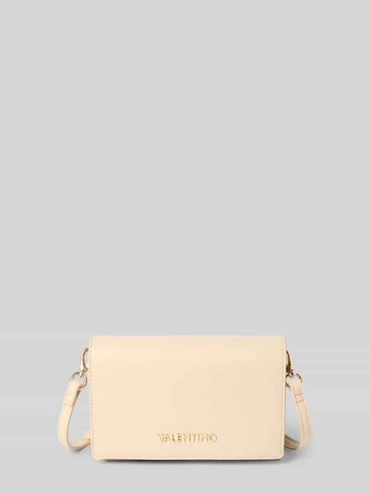 Zdjęcie produktu Torebka z aplikacją z logo model ‘EMBER’ VALENTINO BAGS Écru