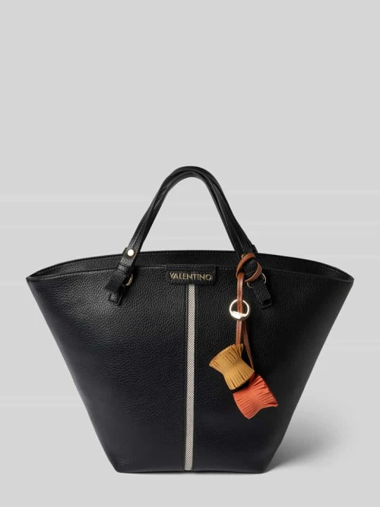Zdjęcie produktu Torebka z aplikacją z logo model 'HYBRIS' VALENTINO BAGS Czarny