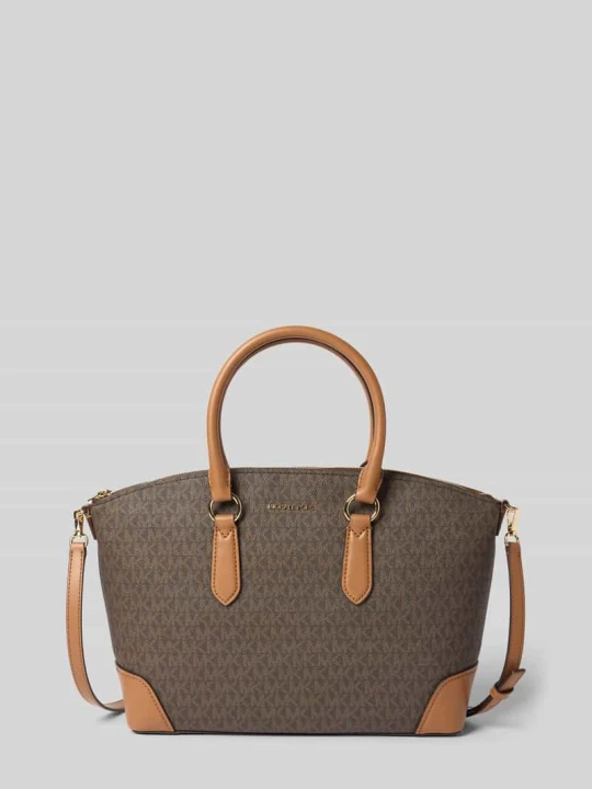 Zdjęcie produktu Torebka z aplikacją z logo model 'Murphy' Michael Kors Ciemnobrązowy