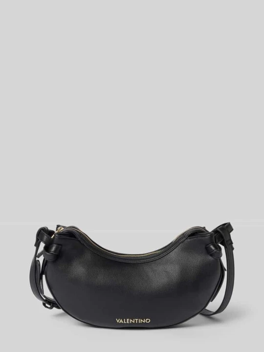 Zdjęcie produktu Torebka z aplikacją z logo model ‘WIN’ VALENTINO BAGS Czarny