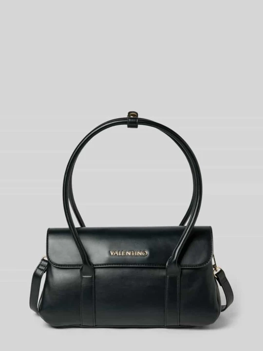 Zdjęcie produktu Torebka z naszywką z logo VALENTINO BAGS Czarny